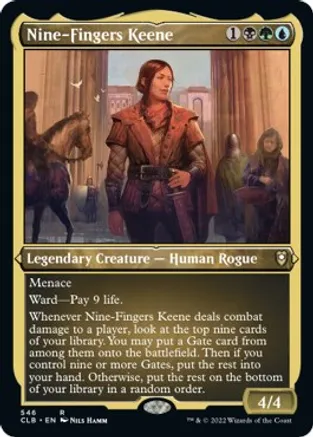 Nine-Fingers Keene (Foil Etched)